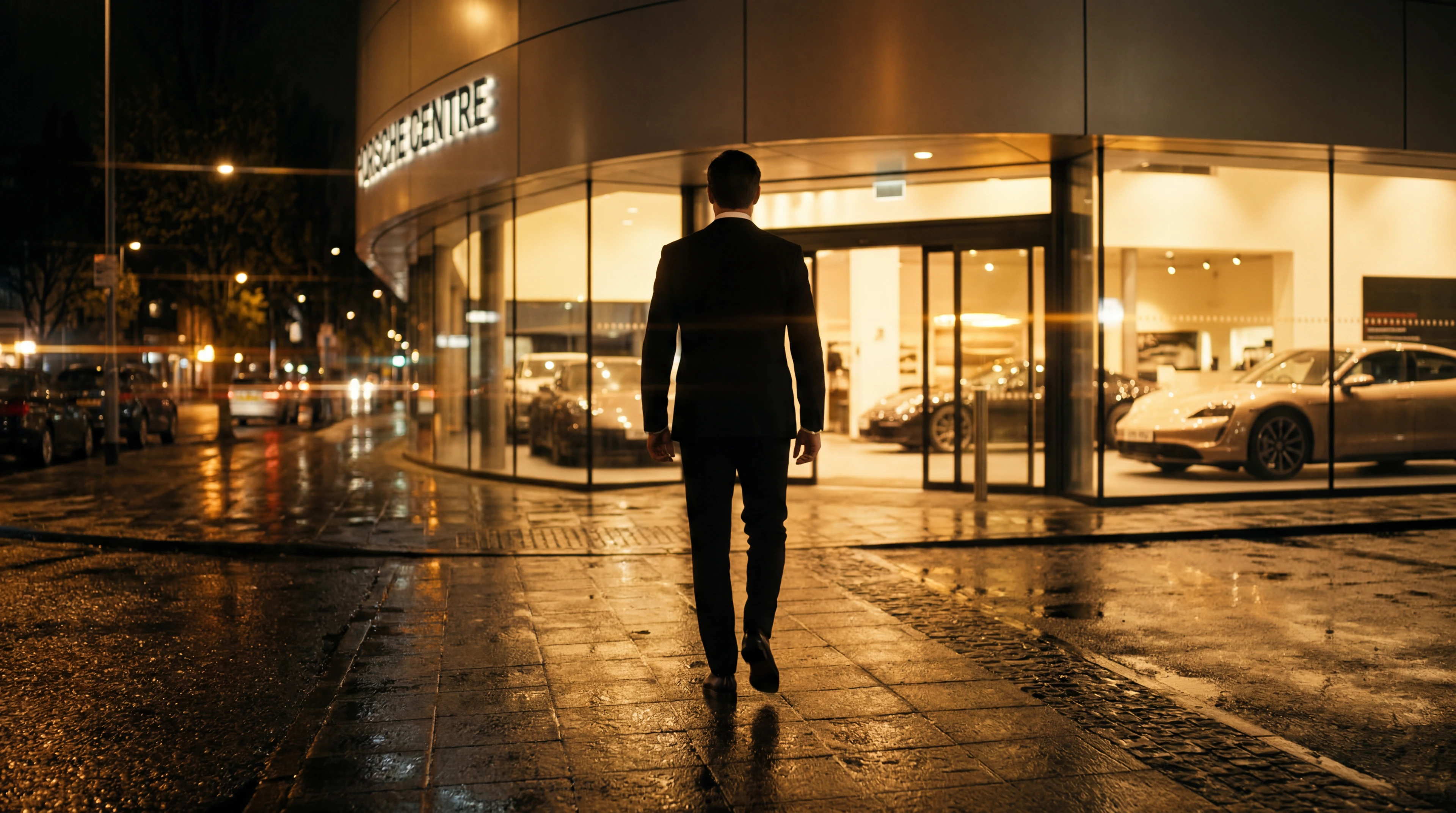 Man returning to dealership